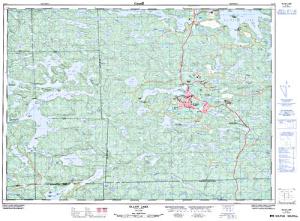 Elliot Lake Ontario Map Zip Code Map   041j07  300