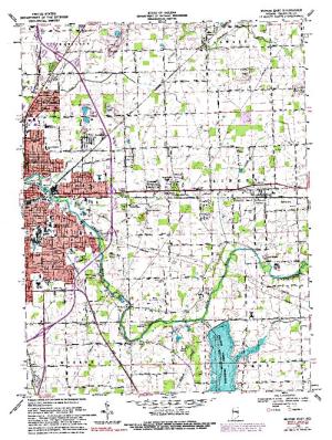 Prairie Creek Reservoir Map Prairie Creek Reservoir | Angler's Atlas