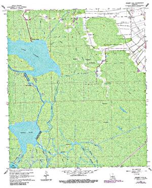 Lake Verret Fishing Map Lake Verret | Angler's Atlas