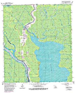 Lake Verret Fishing Map Lake Verret | Angler's Atlas