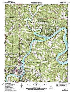 Lake Taneycomo Angler S Atlas   Branson O36093F2 Geo  300