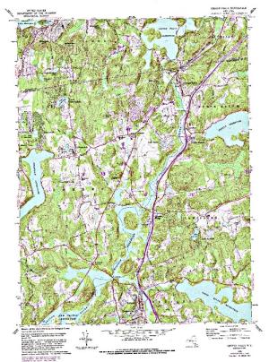 Muscoot Reservoir Fishing Map Muscoot Reservoir | Angler's Atlas