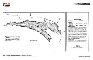 Crow Lake Ontario Map Crow Lake, Ontario | Angler's Atlas