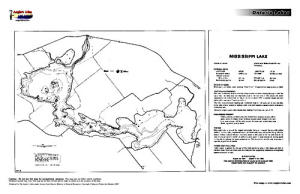 Mississippi Lake Fishing Map Mississippi Lake, Ontario | Angler's Atlas