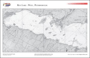 Rice Lake Ontario Angler S Atlas   Rice West Source  300