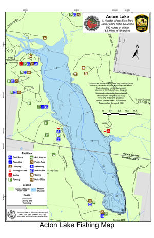 Acton Lake | Angler's Atlas