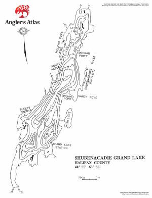 Shubenacadie Grand Lake Free Maps Angler S Atlas