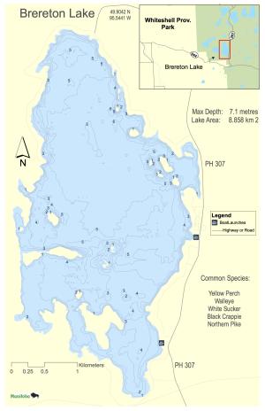 Brereton Lake Free Maps Angler S Atlas