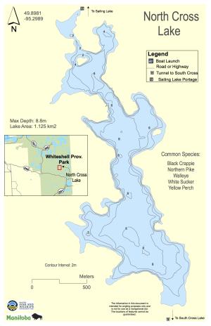 Cross Lake Manitoba Map North Cross Lake, Manitoba | Angler's Atlas