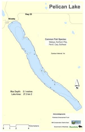 Pelican Lake Manitoba Map Pelican Lake Free Maps | Angler's Atlas