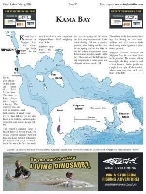 Lake Huron Fishing Map Lake Huron, Ontario | Angler's Atlas