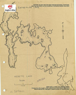 Vedette Lake, Ontario | Angler's Atlas