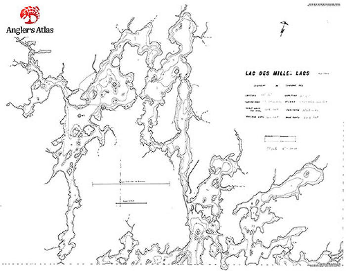 Lac Des Milles Lacs Free Maps | Angler's Atlas