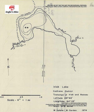 Irish Lake, Ontario | Angler's Atlas