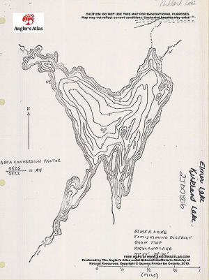 Elmer Lake, Ontario | Angler's Atlas