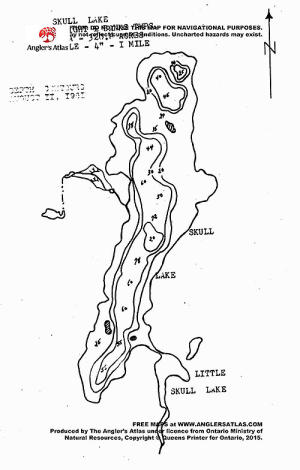 Skull Lake, Ontario | Angler's Atlas