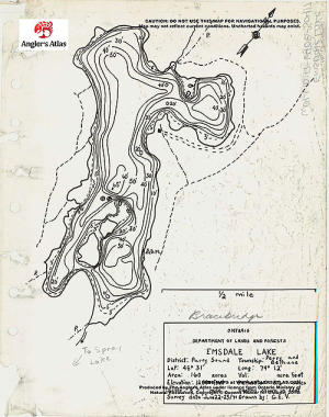 Emsdale Lake, Ontario | Angler's Atlas