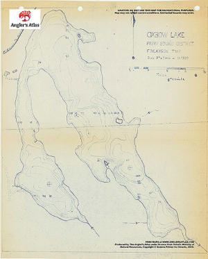 Oxbow Lake, Ontario | Angler's Atlas