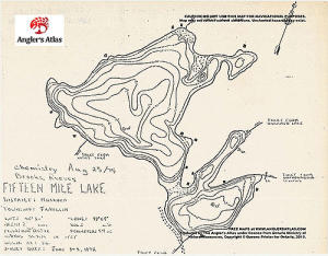 Fifteen Mile Lake, Ontario | Angler's Atlas