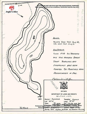 Wolfkin Lake, Ontario | Angler's Atlas