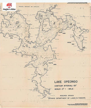 Opeongo Lake Free Maps 