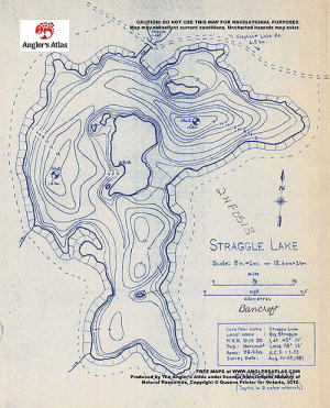 Straggle Lake, Ontario | Angler's Atlas