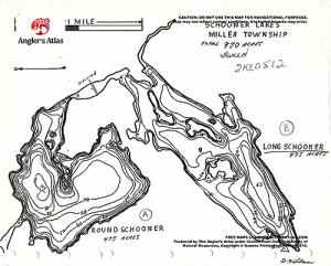 Round Schooner Lake, Ontario | Angler's Atlas