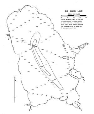 Sandy Lake Saskatchewan Map Big Sandy Lake, Saskatchewan | Angler's Atlas