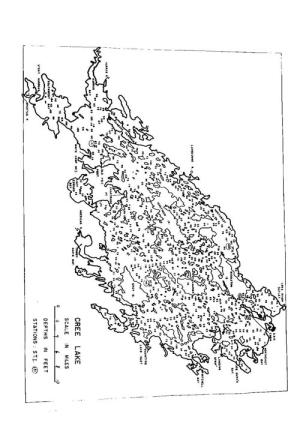 Cree Lake Saskatchewan Map Cree Lake, Saskatchewan | Angler's Atlas