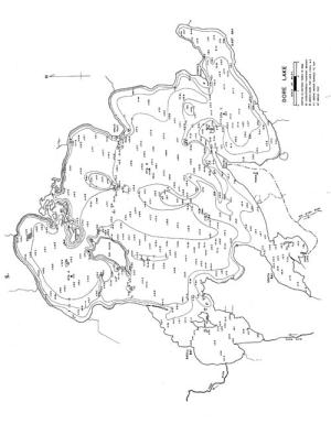 lake dore maps map contour mb saskatchewan