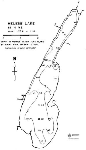 Helene Lake, Saskatchewan | Angler's Atlas