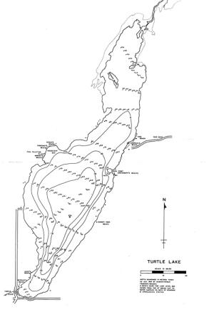 Turtle Lake Saskatchewan Map Turtle Lake Free Maps | Angler's Atlas