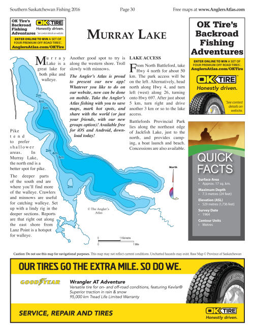 Murray Lake, Saskatchewan | Angler's Atlas