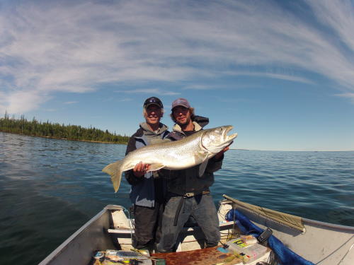 Does Lake Athabasca have the best lake trout fishing in the world